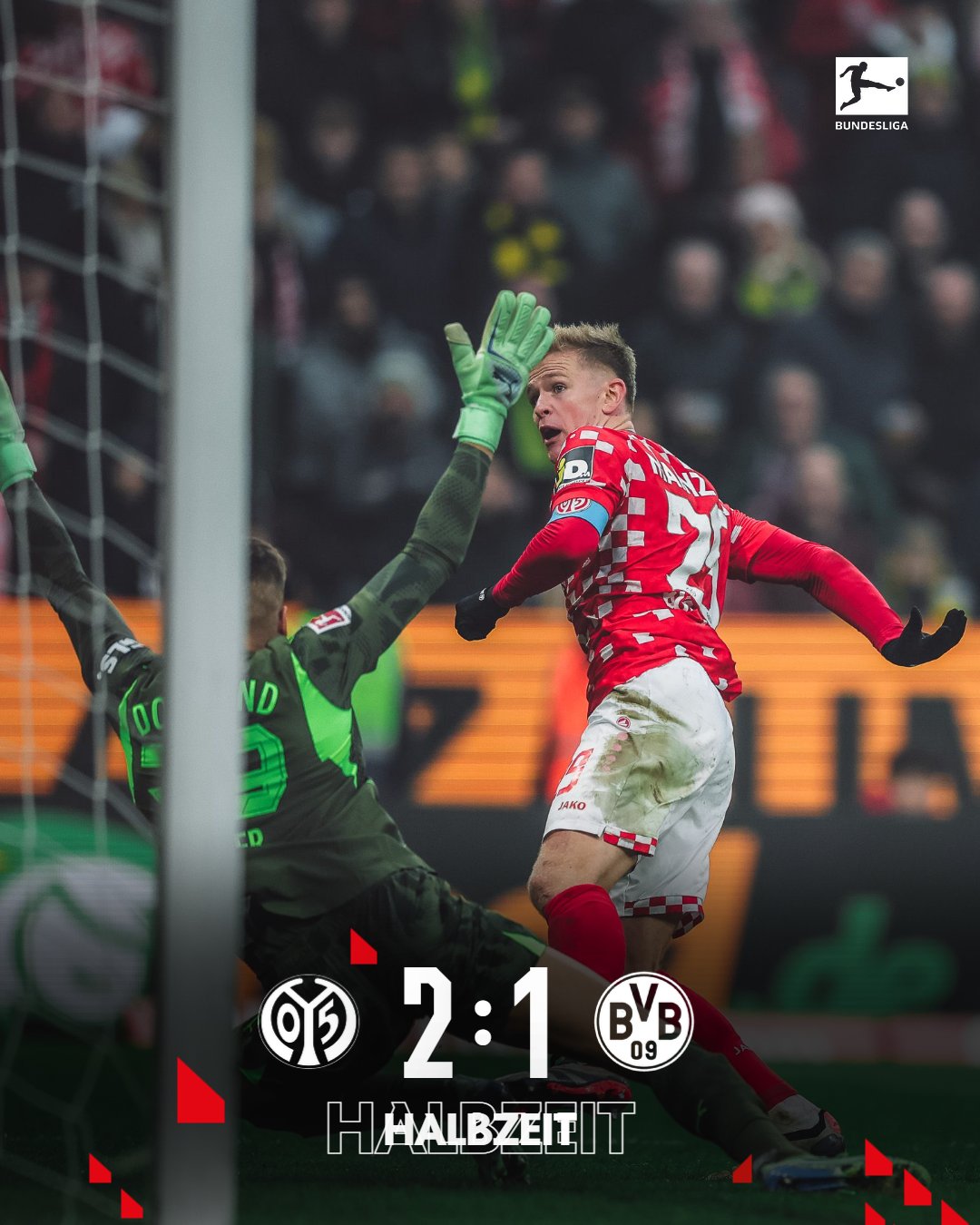 包含美因茨球队氛围融洽，下场比赛再战冲劲的词条