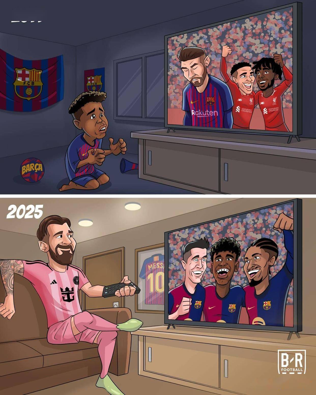 巴塞罗那碰壁难突围，欧冠出局前景蒙上一层阴影