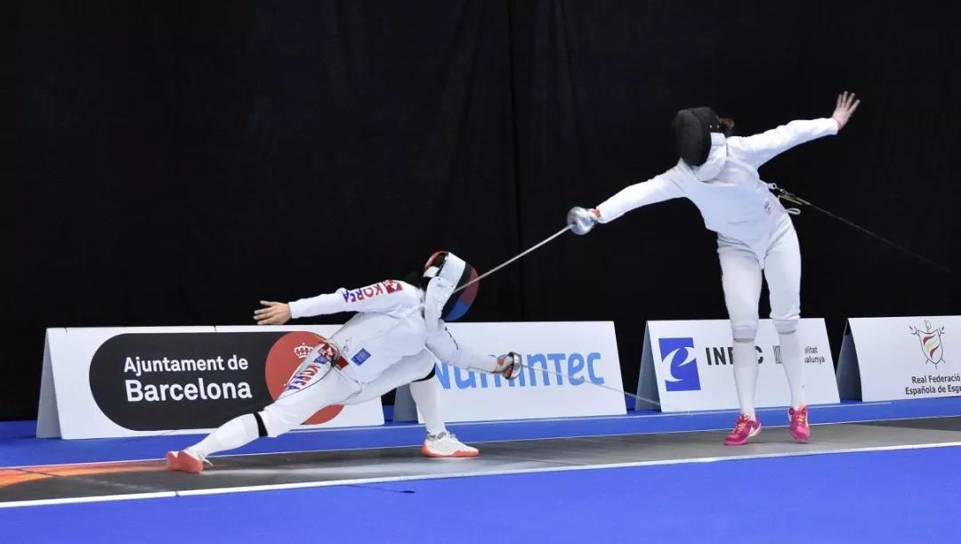 缺少主力！韩国击剑队员奋勇争先，以全新姿态尖峰斗技