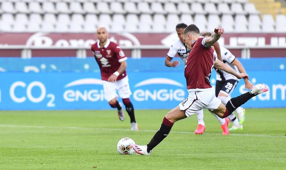 包含都灵客场战平热那亚，积分榜保持稳定的词条