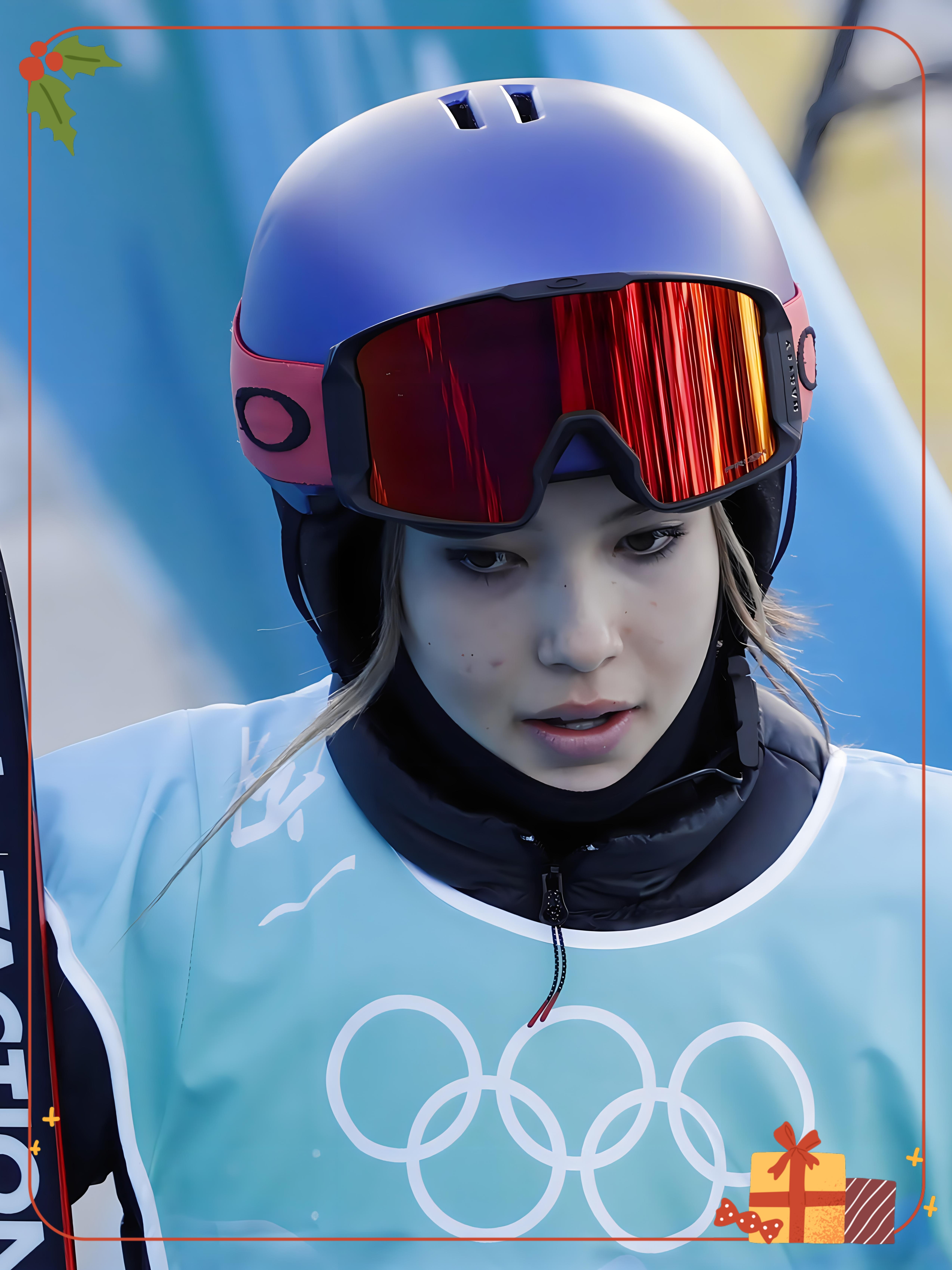 德国运动员在自由式滑雪比赛中获得银牌