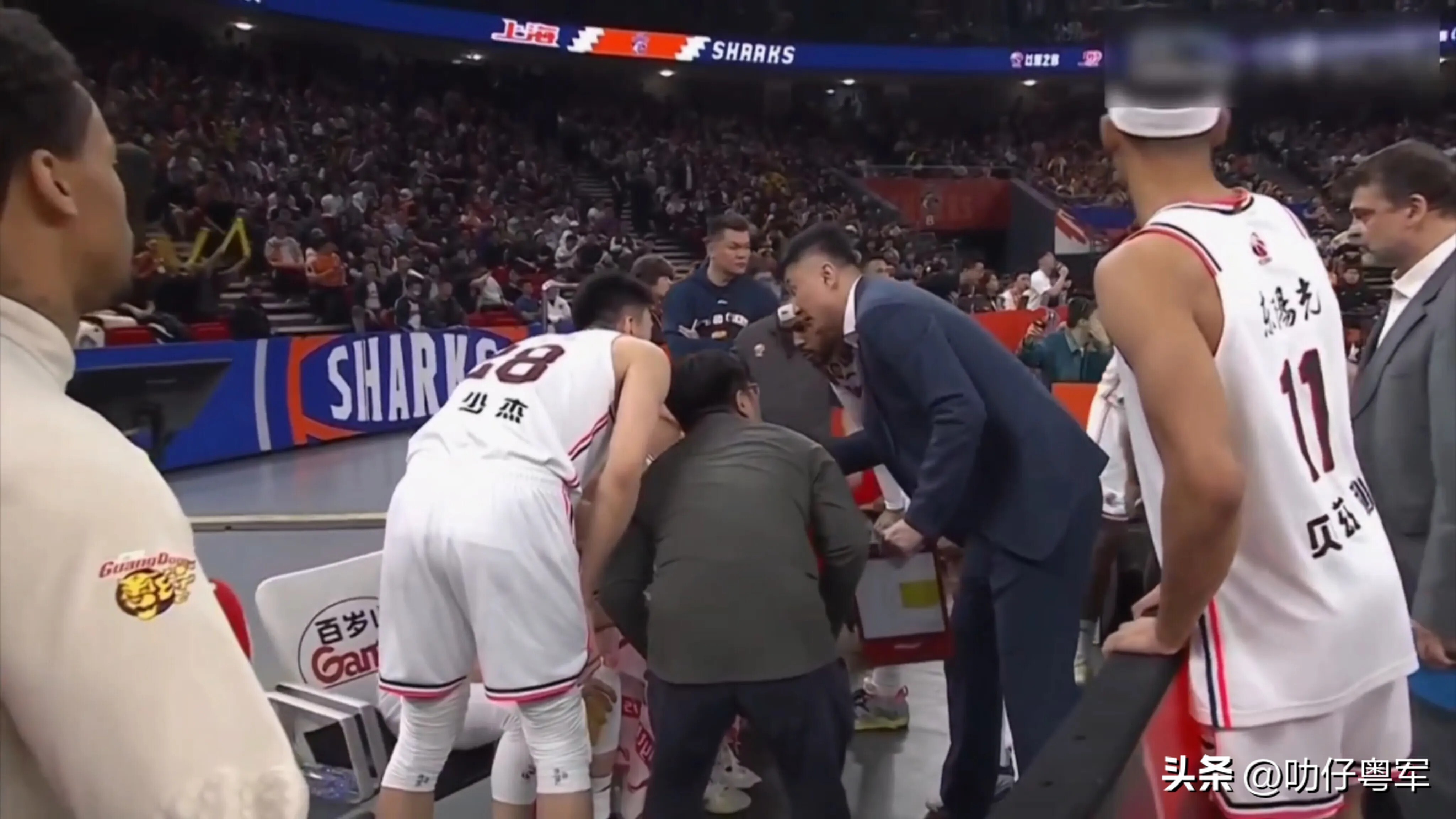 上海队遭遇广东队逆转，遗憾失利