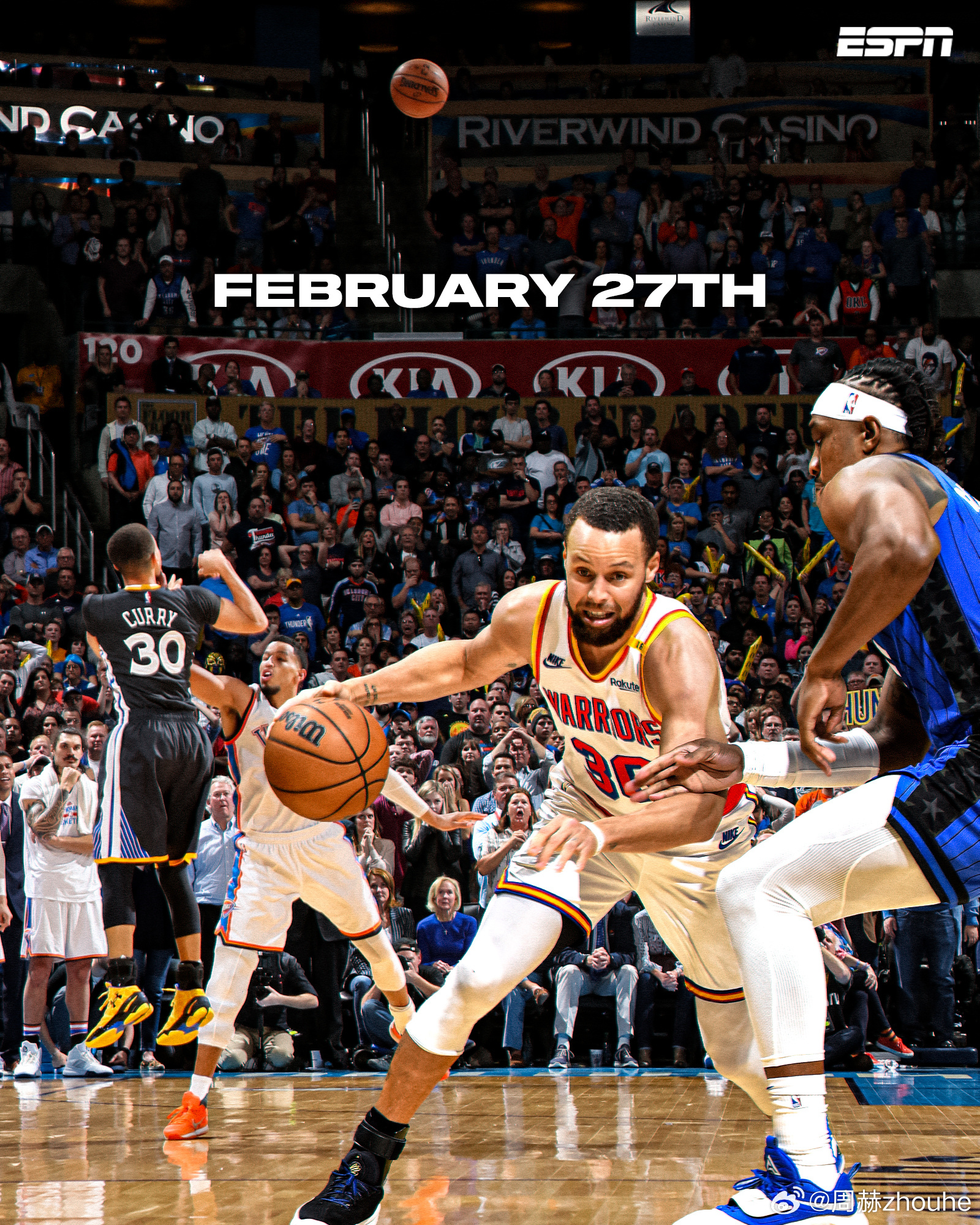 勇士客场胜爵士，库里砍下30分